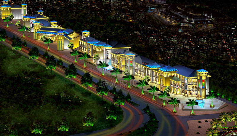 城市街道夜景亮化設計 城市街道夜景亮化設計