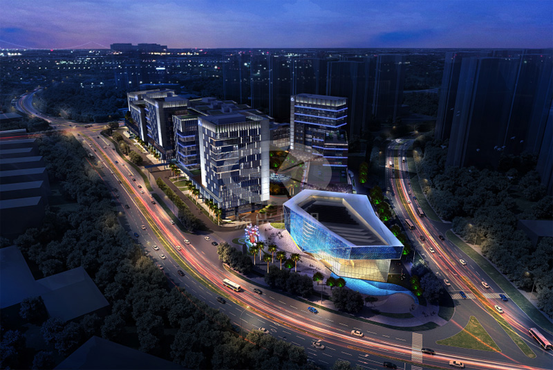 廣州商業(yè)園區(qū)夜景照明工程 廣州商業(yè)園區(qū)夜景照明工程