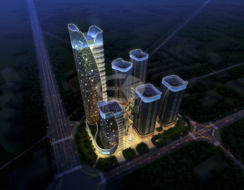 商務大廈景觀照明 商務大廈景觀照明