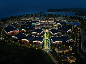 海南?；◢u影視基地戶(hù)外照明工程